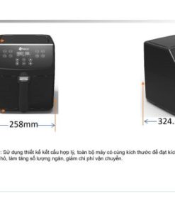 NỒI CHIÊN KHÔNG DẦU ARBER ABNCKD5.5 - 30 NỒI CHIÊN KHÔNG DẦU ARBER ABNCKD5.5 - 29