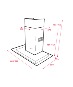 MÁY HÚT MÙI ĐẢO TEKA DG3 ISLA 980 40485140 TÂY BAN NHA - 6 TEKA DG3 ISLA 980 40485140