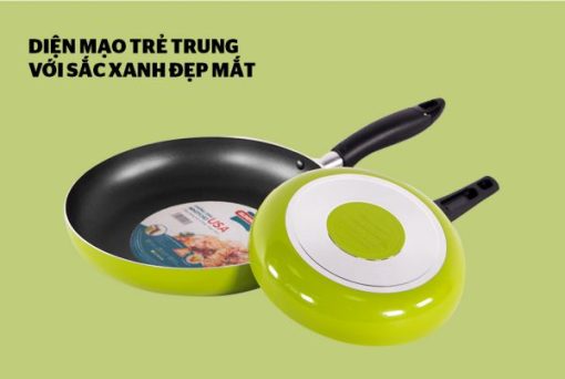 Bộ chảo sắc màu SUNHOUSE CT1824C xanh đen - 3