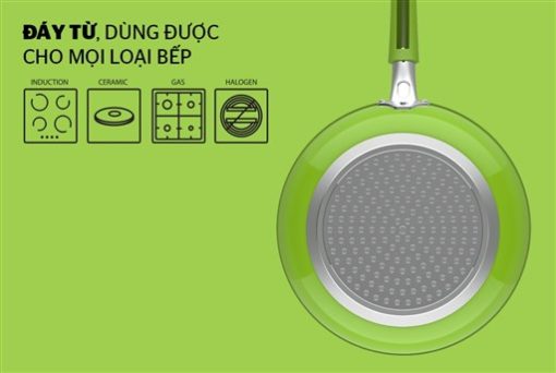 Cặp chảo chống dính đáy từ SUNHOUSE SHG112026MGC - 7