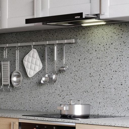 COMBO MÁY HÚT MÙI ÂM TỦ MẶT KÍNH ĐEN VÀ BẾP TỪ 3 VÙNG NẤU HAFELE 536.01.609 - 1