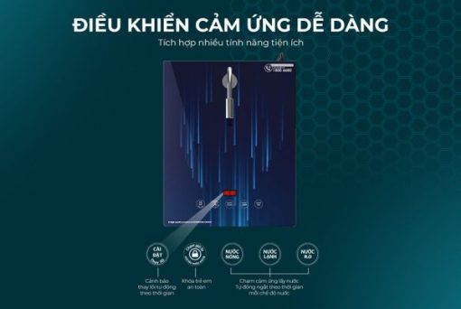Máy lọc nước R.O nóng lạnh SUNHOUSE SLIMBIO SHA76214CK-S - 15