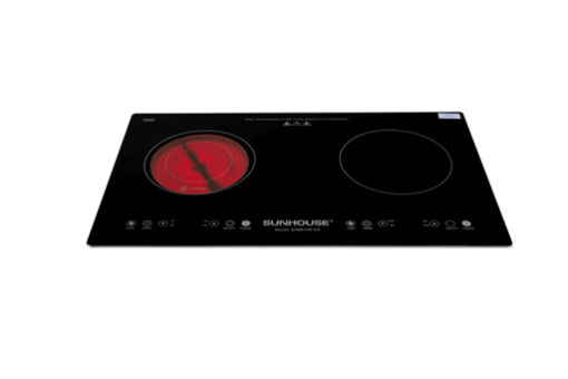 Bếp đôi điện từ hồng ngoại SHB9106-ES SUNHOUSE - 3