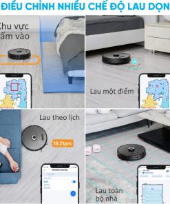 Robot Hút Bụi, Lau Sàn Hubert HB-S68-Plus - 12 Robot Hút Bụi, Lau Sàn Hubert HB-S68-Plus - 11