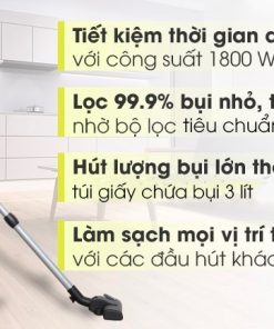 Máy hút bụi Bosch 1800W BSM1805RU - 21