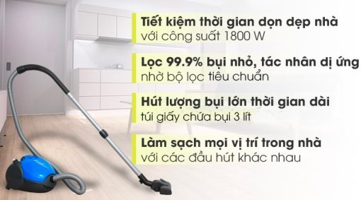 Máy hút bụi Bosch 1800W BSM1805RU - 3