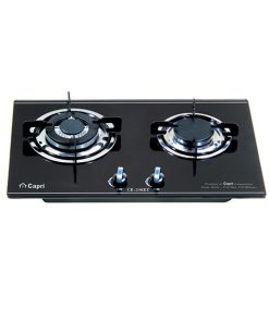 BẾP GAS ÂM KÍNH 2 LÒ CAPRI CR-206KT