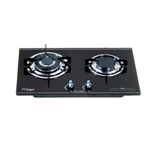 BẾP GAS ÂM KÍNH 2 LÒ CAPRI CR-206KT
