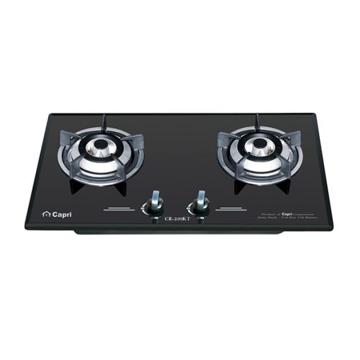 BẾP GAS ÂM KÍNH 2 LÒ CAPRI CR-209KT