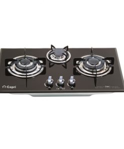 BẾP GAS ÂM KÍNH 3 LÒ CAPRI CR-37KT