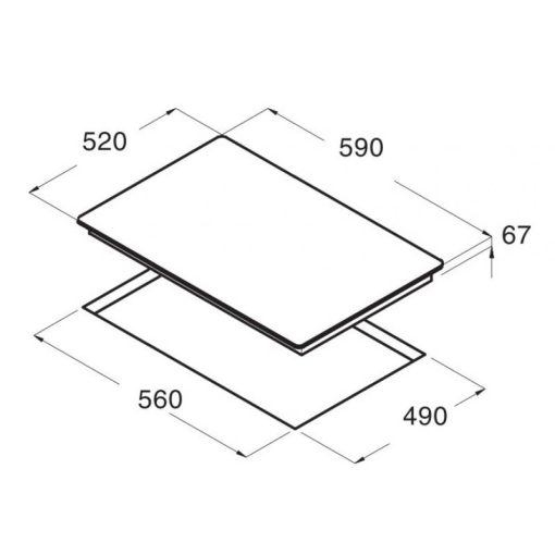 Bếp điện Cata TN 604/A