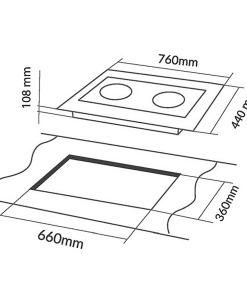 Bếp gas âm Eurosun EU-GA205S