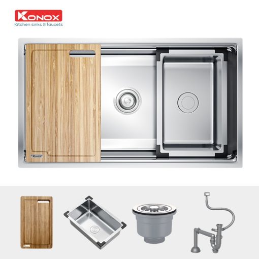 CHẬU RỬA BÁT KONOX KN7644SU