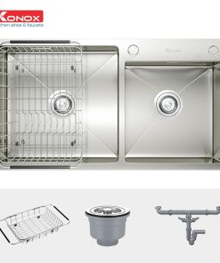 CHẬU RỬA CHÉN BÁT KONOX KN8245DO - 25 CHẬU RỬA CHÉN BÁT KONOX KN8245DO