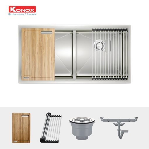 Chậu rửa bát KONOX KN8046DUB