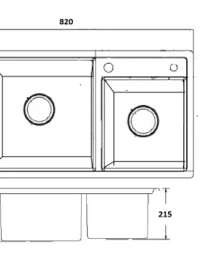 Chậu rửa Eurosun EU-8245S
