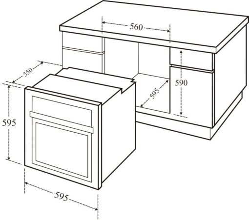 LÒ NƯỚNG KAFF KF-BI75TFT