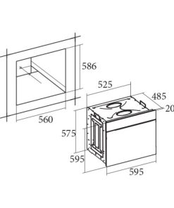Lò nướng Cata ME 611 DI - 6 Lò nướng Cata ME 611 DI