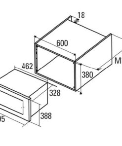 Lò vi sóng Cata MC 20 D ENC - 6 Lò vi sóng Cata MC 20 D ENC