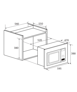 Lò vi sóng KAFF KF-MC34L - 38 Lò vi sóng KAFF KF-MC34L
