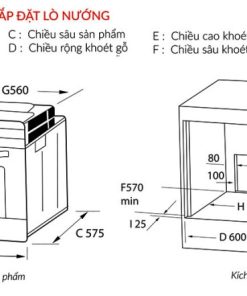 Lò Nướng Eurosun EOV65DE plus