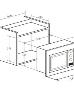 Lò Vi Sóng Để Bàn Eurosun MWO-T26EUR