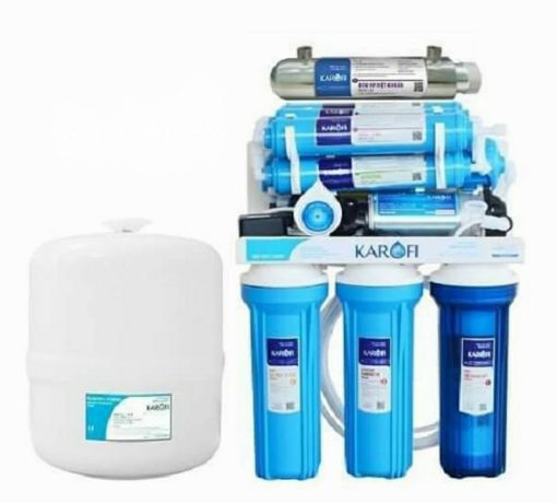 MÁY LỌC NƯỚC KAROFI SRO KHÔNG TỦ 8 CẤP LỌC KSI80 - CÓ ĐÈN UV