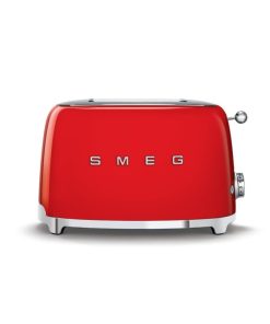 MÁY NƯỚNG BÁNH MÌ 2 LÁT THẬP NIÊN 50 MÀU ĐỎ SMEG TSF01RDEU 535 43 669