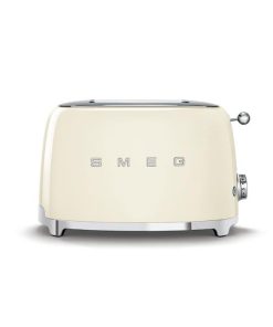 MÁY NƯỚNG BÁNH MÌ 2 LÁT THẬP NIÊN 50 MÀU KEM SMEG TSF01CREU 535 43 665