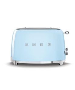 MÁY NƯỚNG BÁNH MÌ 2 LÁT THẬP NIÊN 50 MÀU XANH NHẠT SMEG TSF01PBEU 535 43 668