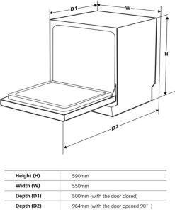 MÁY RỬA CHÉN KAFF KF-SW800 - 49 MÁY RỬA CHÉN KAFF KF-SW800