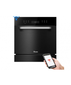 MÁY RỬA CHÉN TEXGIO TGWF98SB 8 BỘ KẾT NỐI WIFI SẤY KHÍ NÓNG DIỆT KHUẨN UV
