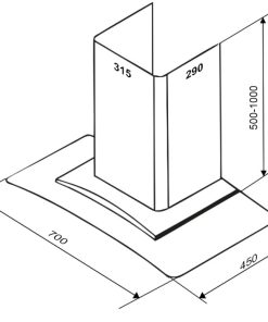 MÁY HÚT KHỬ MÙI SEVILLA SV-3388S1/70