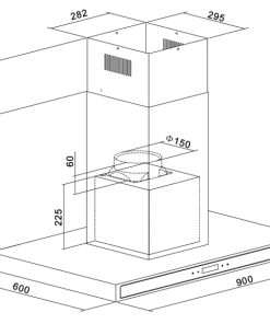 MÁY HÚT MÙI SEVILLA SV-DL90T