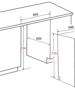 MÁY RỬA BÁT CAO CẤP SEVILLA SV – R16