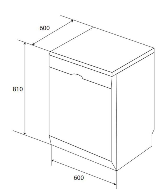 Máy Rửa Chén Âm Tủ KAFF KF-BISW12