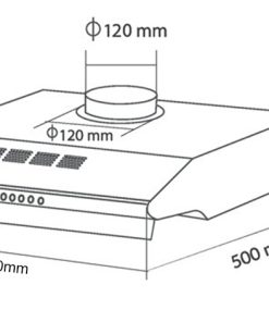 Máy Hút Mùi Eurosun EH-60C05D