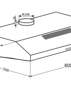 Máy Hút Mùi Eurosun EH-60CF19S