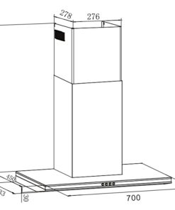 Máy Hút Mùi Eurosun EH-70AF75