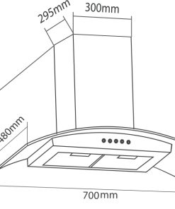 Máy Hút Mùi Eurosun EH-70K06S