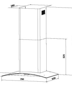 Máy Hút Mùi Eurosun EH-70K15E