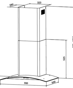 Máy Hút Mùi Eurosun EH-90K26S