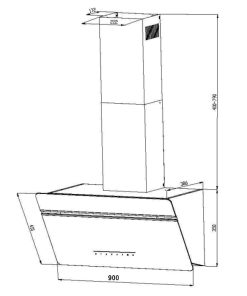 Máy hút mùi EUROSUN EH-90CN73