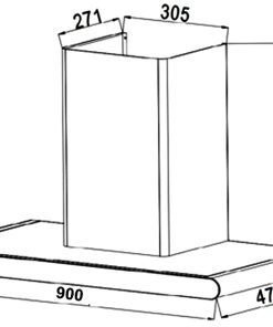 MÁY HÚT MÙI SEVILLA SV-TK90 - 6 MÁY HÚT MÙI SEVILLA SV-TK90