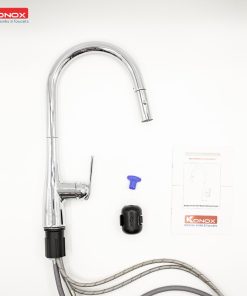 VÒI RỬA BÁT KONOX CURVA CHROME - 15 VÒI RỬA BÁT KONOX CURVA CHROME