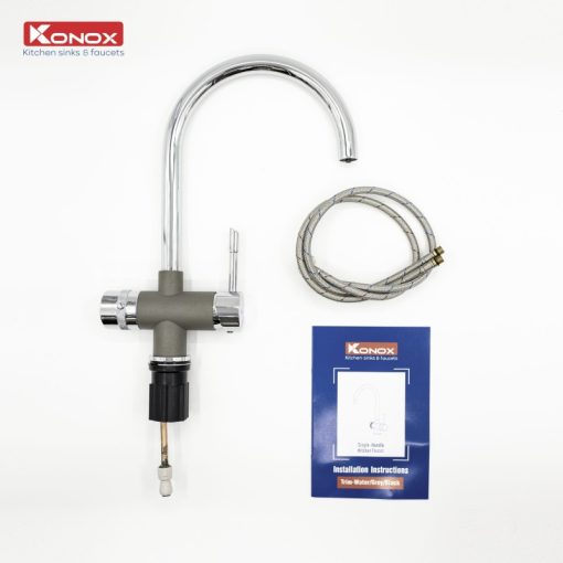 VÒI RỬA BÁT KONOX TRIM-WATER GREY