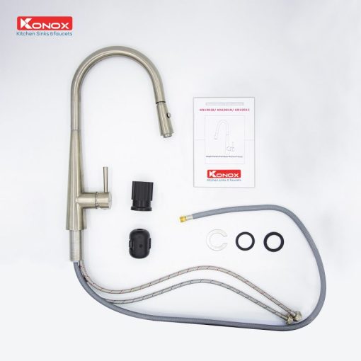 VÒI RỬA BÁT RÚT DÂY KONOX KN1901N