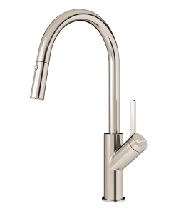 VÒI RỬA BÁT RÚT DÂY KONOX PONTE NICKEL - 12 VÒI RỬA RÚT DÂY BÁT KONOX PONTE NICKEL