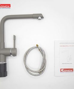 Vòi rửa bát KONOX Felix Grey - 19 Vòi rửa bát KONOX Felix Grey