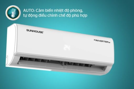 Điều hòa không khí một chiều INVERTER 9000BTU SUNHOUSE SHR-AW09IC610 - 17